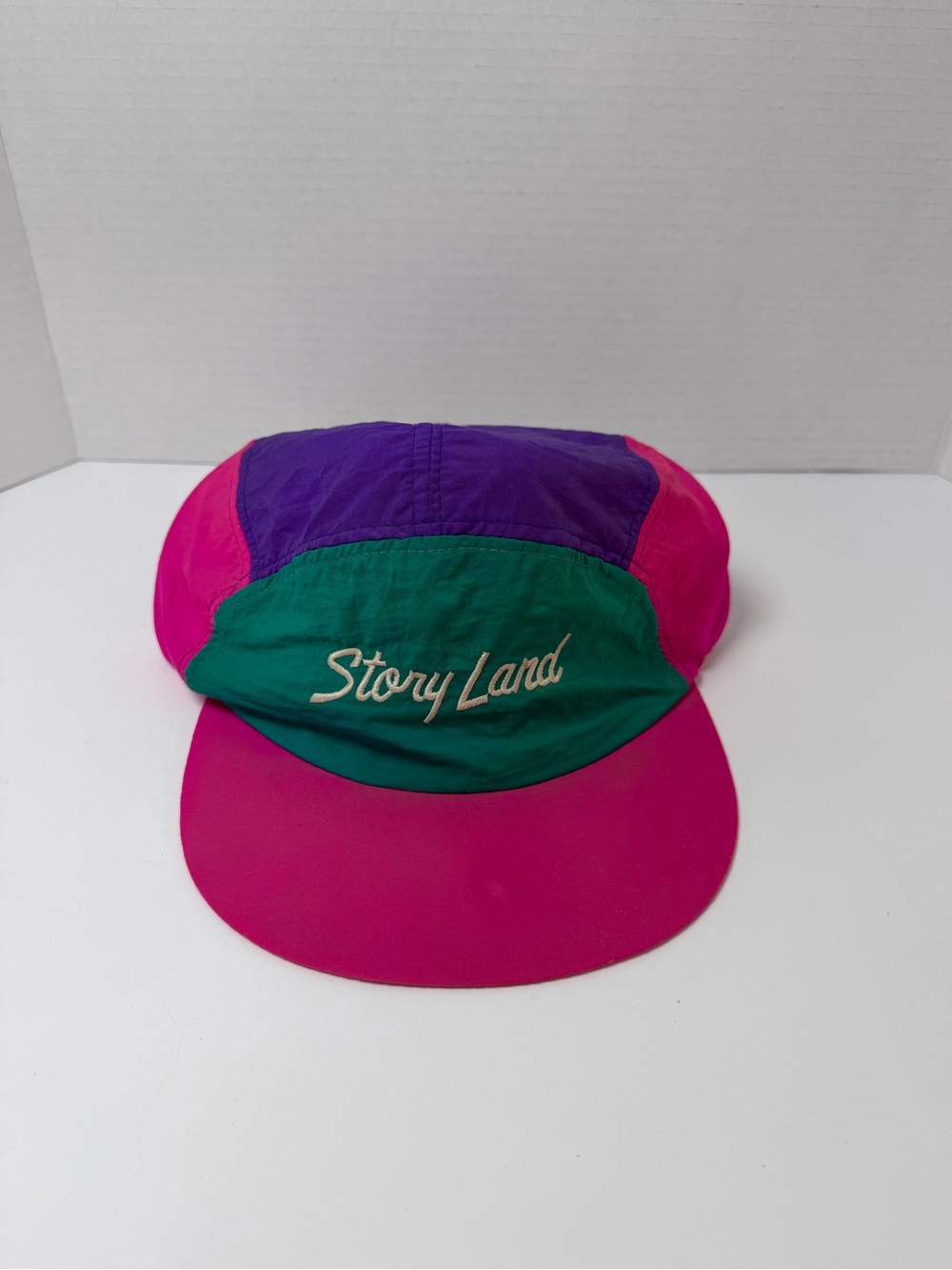 Vintage 5 Panel Color Block Hat